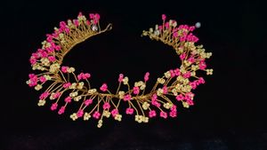 Newly Handmade Tiara/hair Vine,, Part Of My Tiara Business