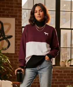 ✨Victoria’s Secret PINK colorblock sweatshirt