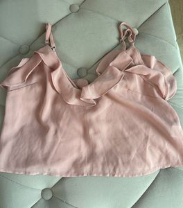 Nude Peach Crop Top
