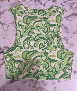 Cropped Vest Top💚
