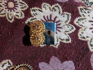 Gold Tone Statement Earrings