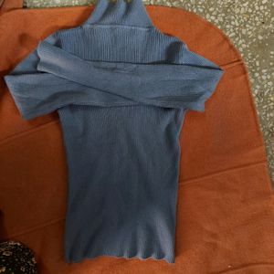 High Neck Top + A Freebie Tee