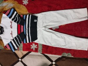 Kids Sweater With Casual Pants