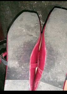 Cherry Red Marry Jane Flats