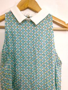 Promod Blue And White Top