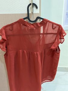Forever 21 Top | Rust Colour