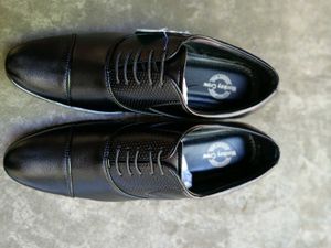 Monkey Crow Black Dress Shoes