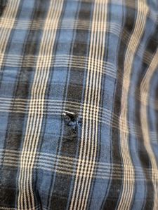 Mentor&#39;s Men&#39;s Blue Checkered Shirt | 42