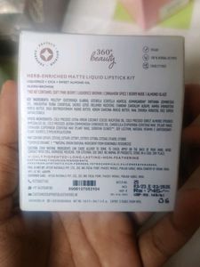 Brand New Just Herbs Lipstick Kit Nudes And Browns