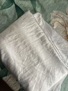 Pure Uncoloured Satin Material