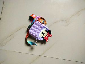 Cute Silicone Poppit Bag For Kids