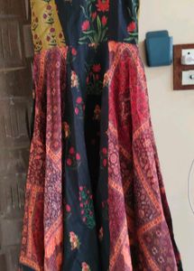 A Floor Touch Kurta For Women With Extra Margin