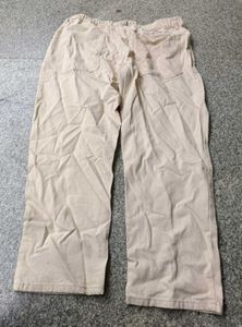 Wide Leg Mens Trousers, Size 36