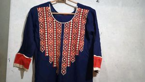 Embroidered Tunic Top