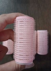 Pink Hair Rollers - Set of 5