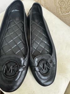 Michael Kors Black Ballet Flats