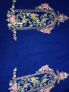 Elegant Embroidered Dress Material
