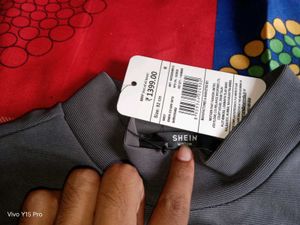 Gray Two-Piece Outfit