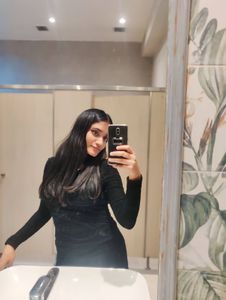 Black Long Sleeve Bodycon Dress