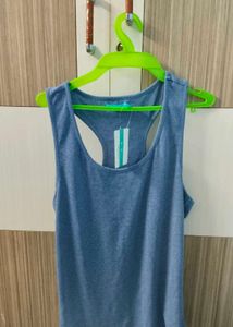 LADIES BLUE SPORTS TOP