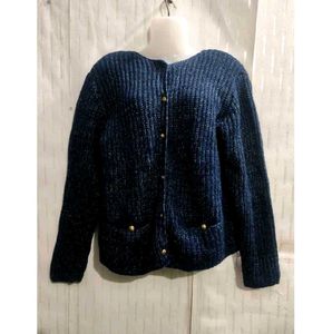 Shining Thick Cardigan sweater For Women's