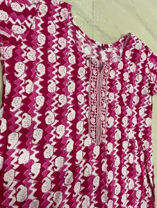 Short Pink Kurti