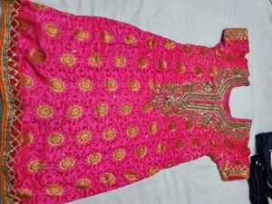 Pink Dress Material