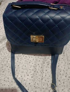 New Sling Bag In Blue