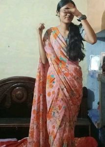 Totally New With Piko Fall Saree