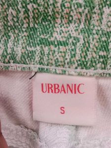 Urbanic Green Flared denim