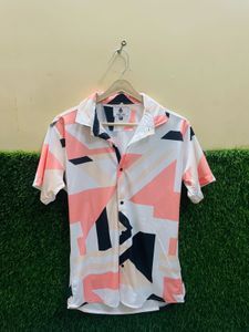 PRINTED POLYESTER SHIRT FOR MEN