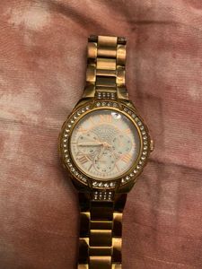 Guess Elegant Gold-Tone Watch
