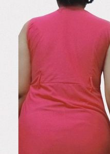 Pink Flare Dress
