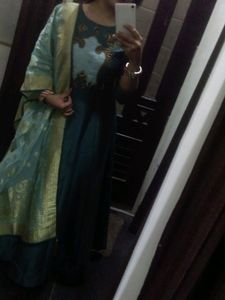 Anarkali With Dupatta