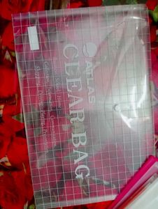 BRAND NEW ATLAS CLEAR CLIP FOLDER
