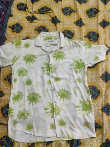 Green Floral Shirt