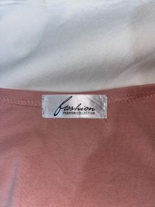 Peach Colour Mini Dress