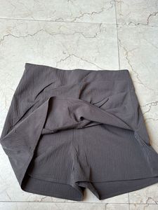Grey Skorts