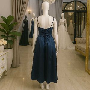 Sale🎊🎉Elegant Navy Blue Dress
