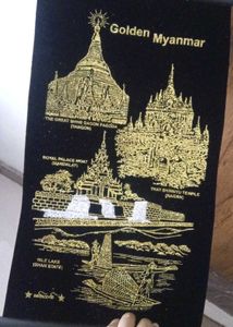 Golden 🇲🇲 Myanmar Souvenir