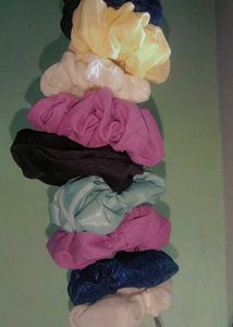 Colorful Scrunchie Set