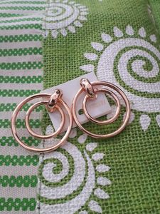 Circle Drop Earrings