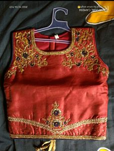 Lehanga chunni, sleeves, and long tassels