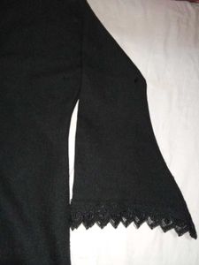 Elegant Black Pardha