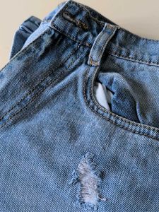 Ripped Light Wash Jeans