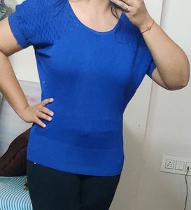 Top With Puff Sleeves
