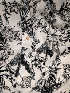 Floral Print balloon sleeves top