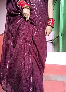 Sequin Saree