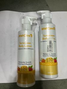 WishCare SPF 50 Sunscreen X 3 Combo