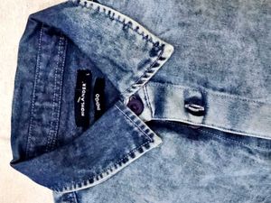 Denim Short Sleeve Shirt